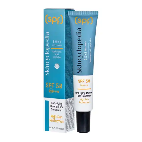 Skincyclopedia SPF 50 Anti-Aging Mineral Face Sunscreen (1)